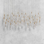 Soltaire Linear Chandelier 37"50"70"87"120"