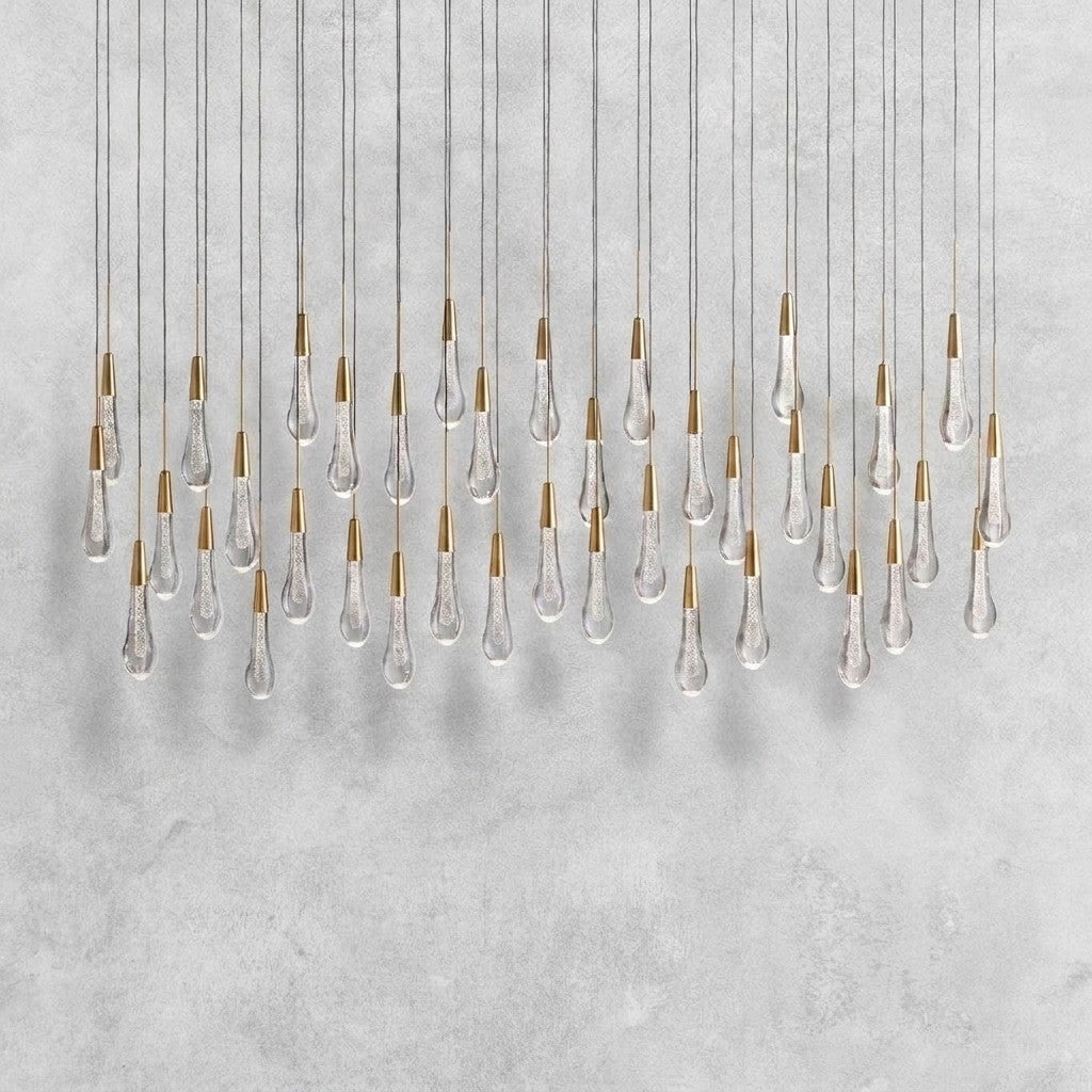 Soltaire Linear Chandelier 37"50"70"87"120"