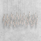 Soltaire Linear Chandelier 37"50"70"87"120"