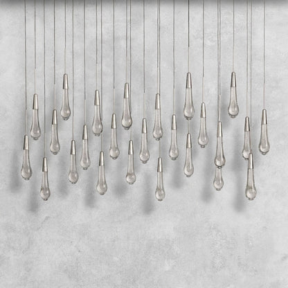Soltaire Linear Chandelier 37"50"70"