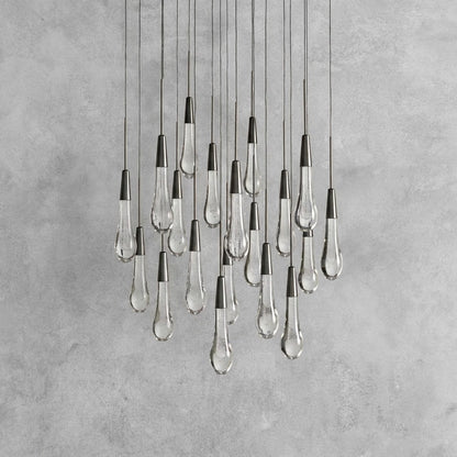 Soltaire Round Chandelier 17" 24" 36" 48"58"
