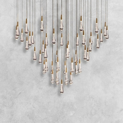 Soltaire Round Chandelier 17" 24" 36" 48"58"