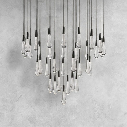 Soltaire Round Chandelier 17" 24" 36" 48"58"