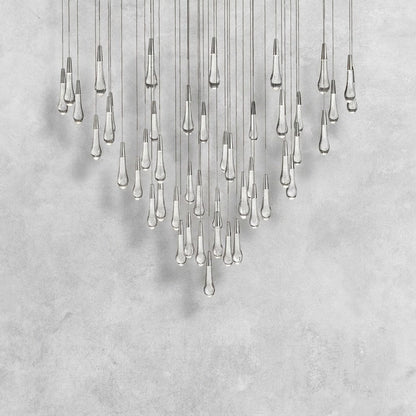 Soltaire Round Chandelier 17" 24" 36" 48"58"