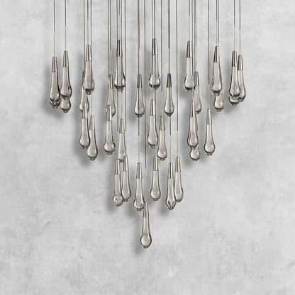 Soltaire Round Chandelier 17" 24" 36" 48"58"