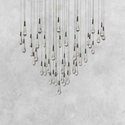 Soltaire Round Chandelier 17" 24" 36" 48"58"