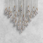 Soltaire Round Chandelier 17" 24" 36" 48"58"