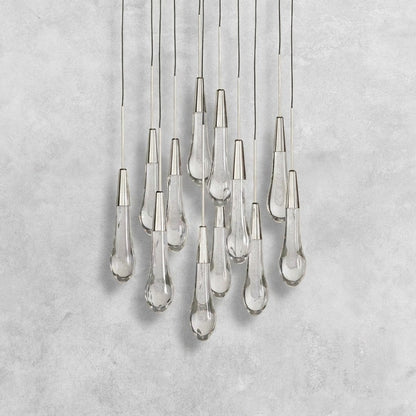 Soltaire Round Chandelier 17" 24" 36" 48"58"
