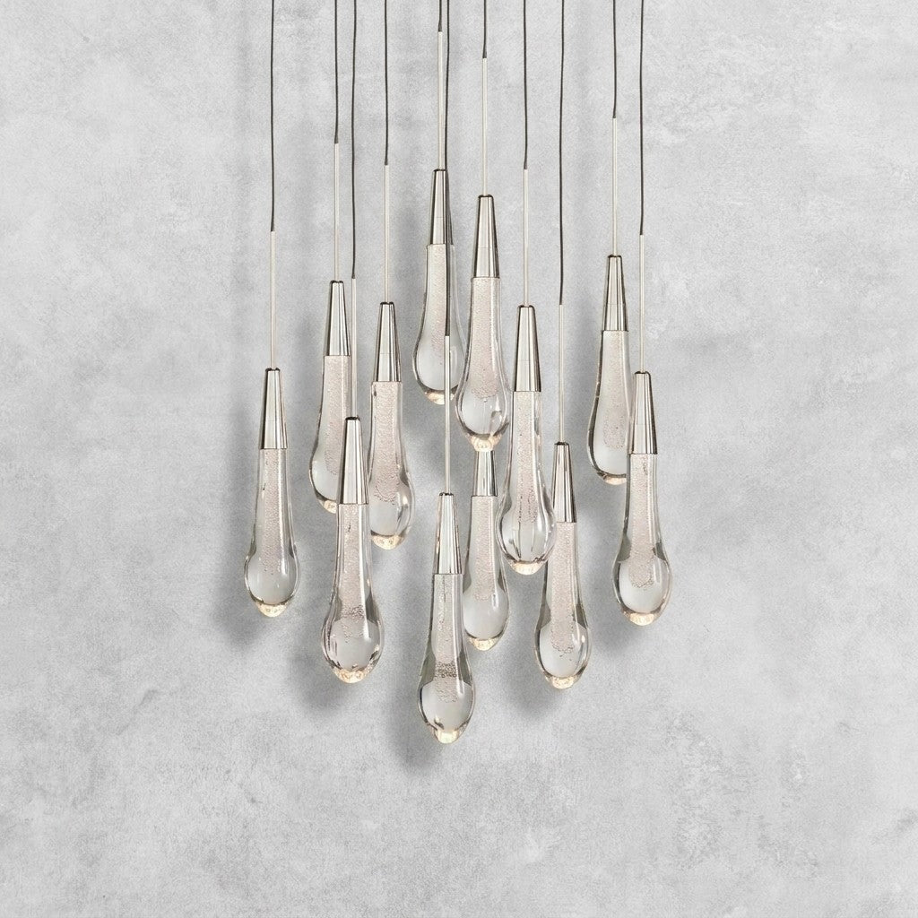 Soltaire Round Chandelier 17" 24" 36" 48"58"