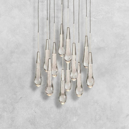 Soltaire Round Chandelier 17" 24" 36" 48"58"