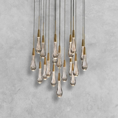 Soltaire Round Chandelier 17" 24" 36" 48"58"