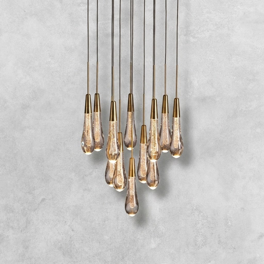 Soltaire Round Chandelier 17" 24" 36" 48"58"