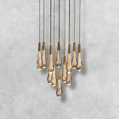Soltaire Round Chandelier 17" 24" 36" 48"58"