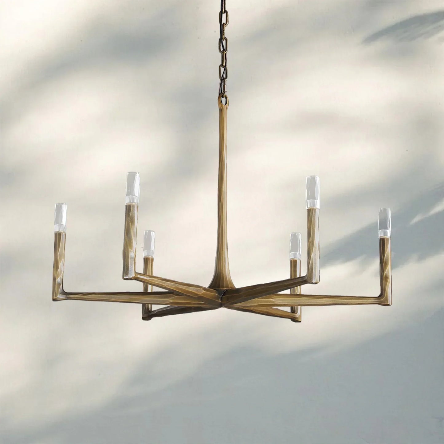Thalen Hand-Forged Round Chandelier
