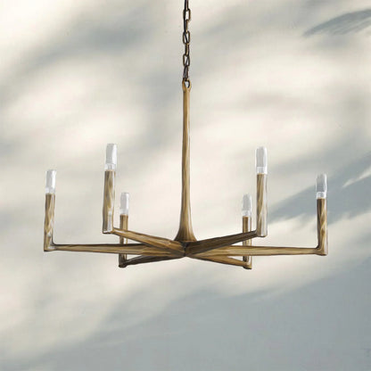 Thalen Hand-Forged Round Chandelier