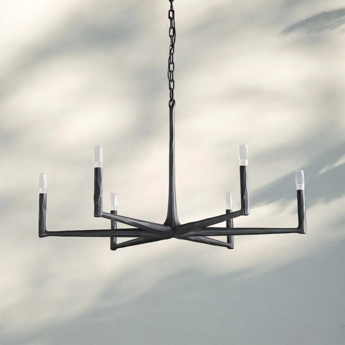 Thalen Hand-Forged Round Chandelier