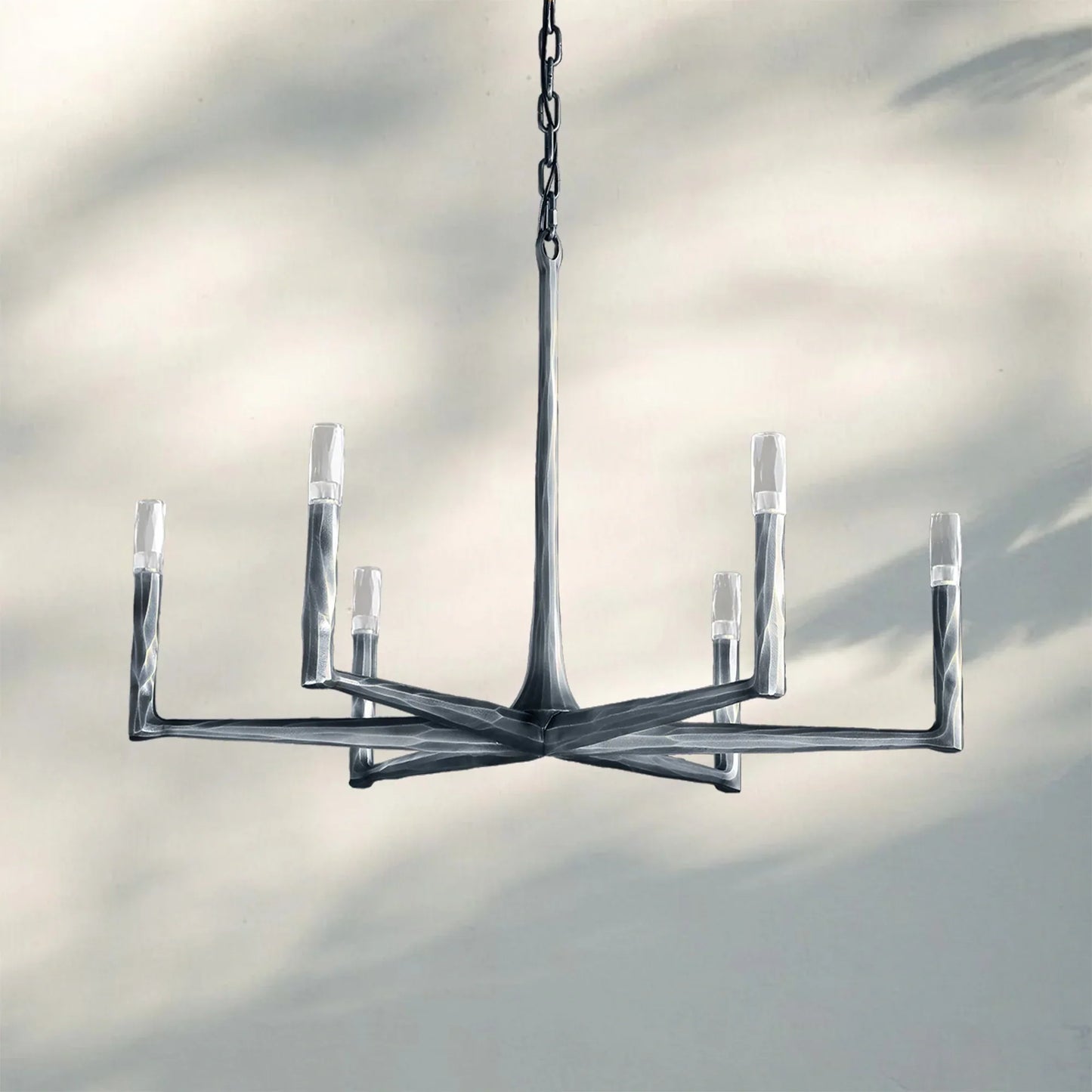 Thalen Hand-Forged Round Chandelier