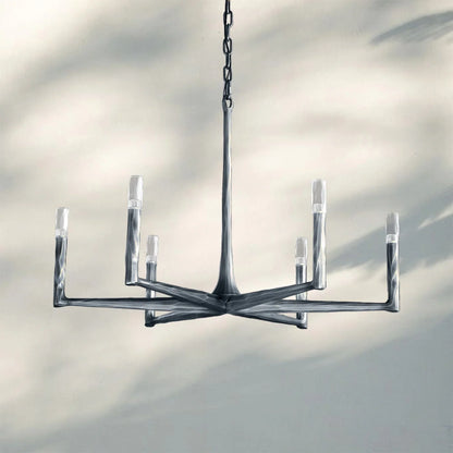 Thalen Hand-Forged Round Chandelier