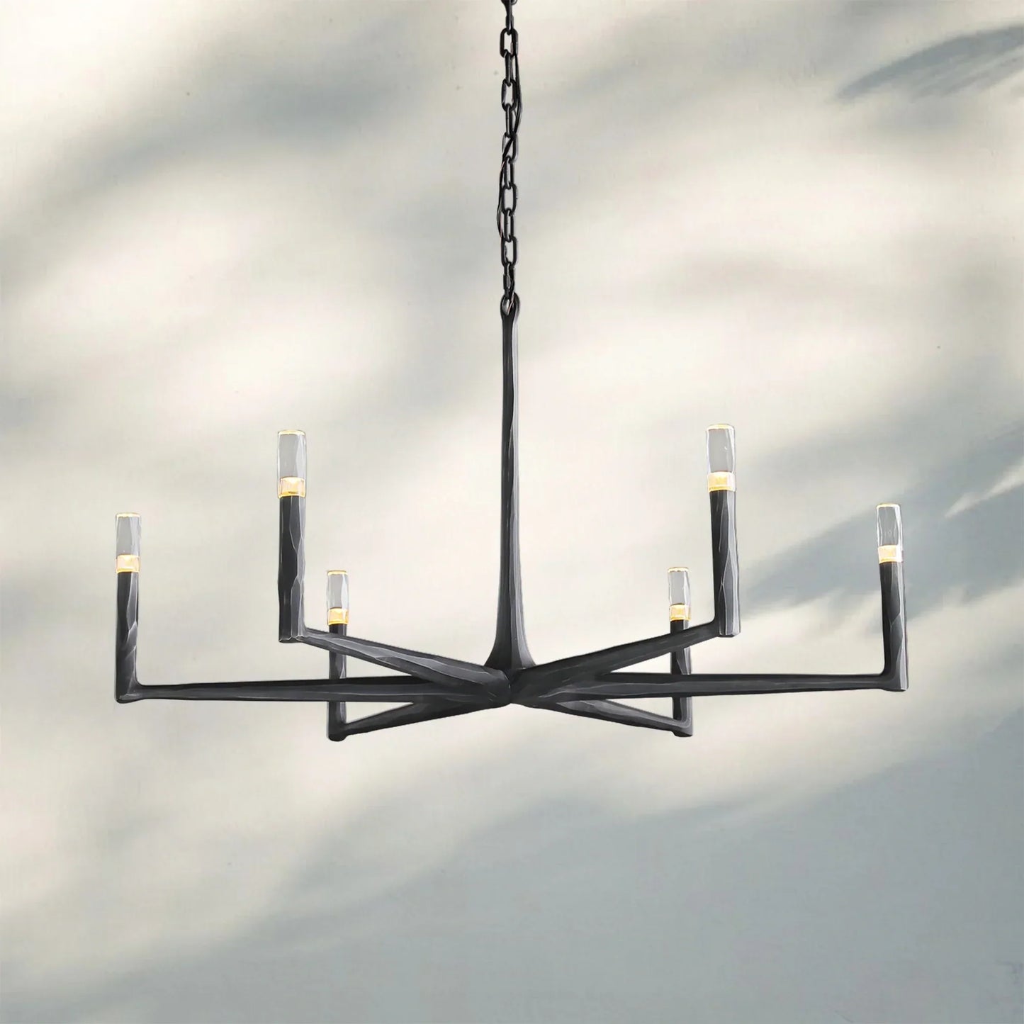 Thalen Hand-Forged Round Chandelier