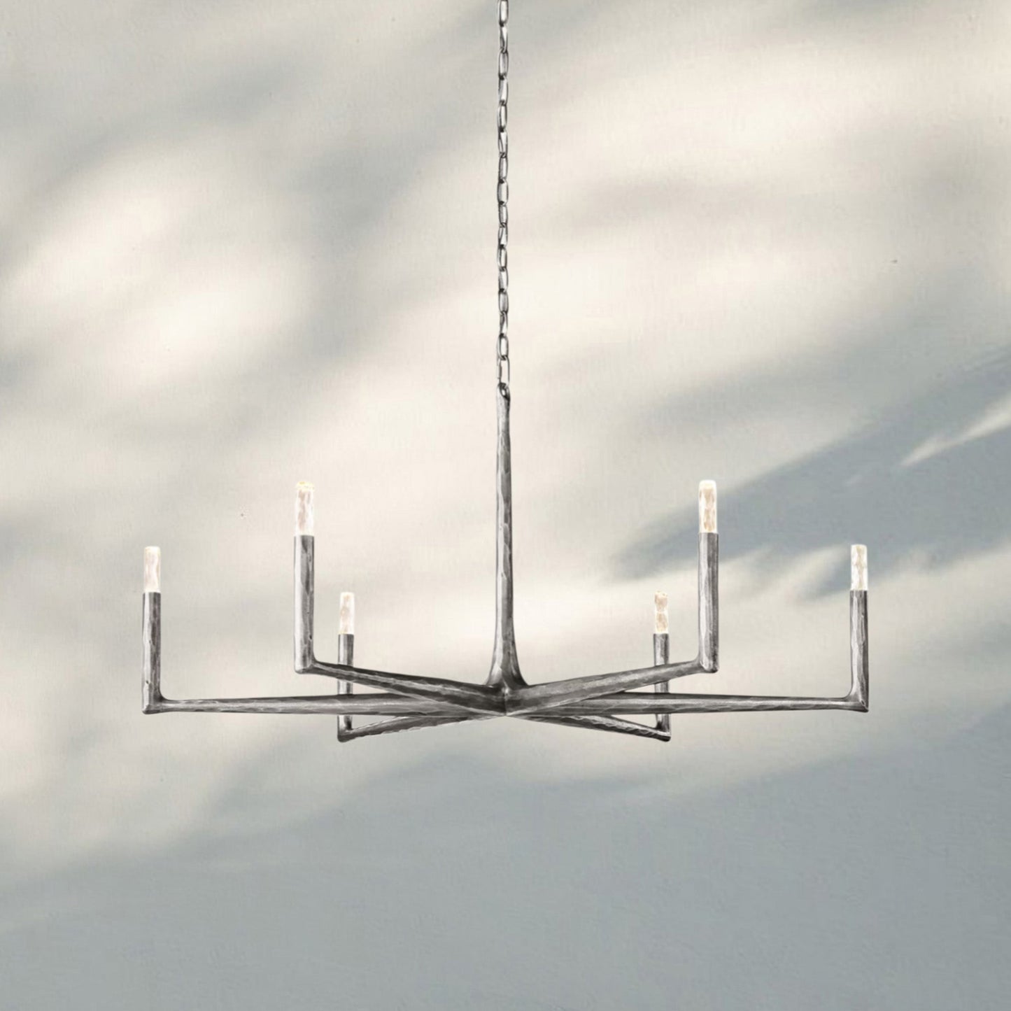 Thalen Hand-Forged Round Chandelier