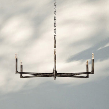 Thalen Hand-Forged Round Chandelier