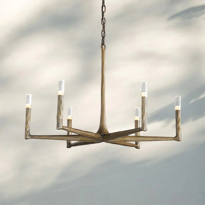 Thalen Hand-Forged Round Chandelier
