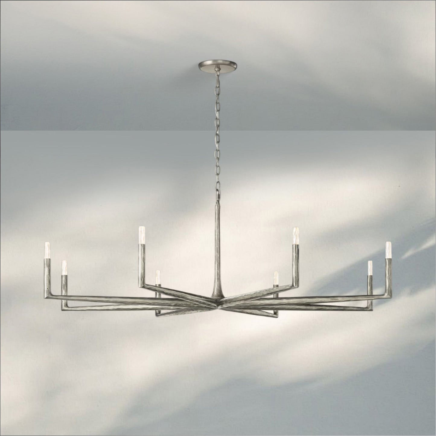 Thalen Hand-Forged Round Chandelier