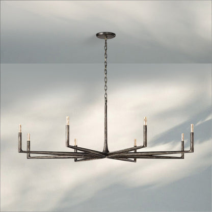 Thalen Hand-Forged Round Chandelier