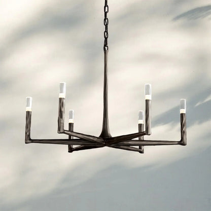 Thalen Hand-Forged Round Chandelier