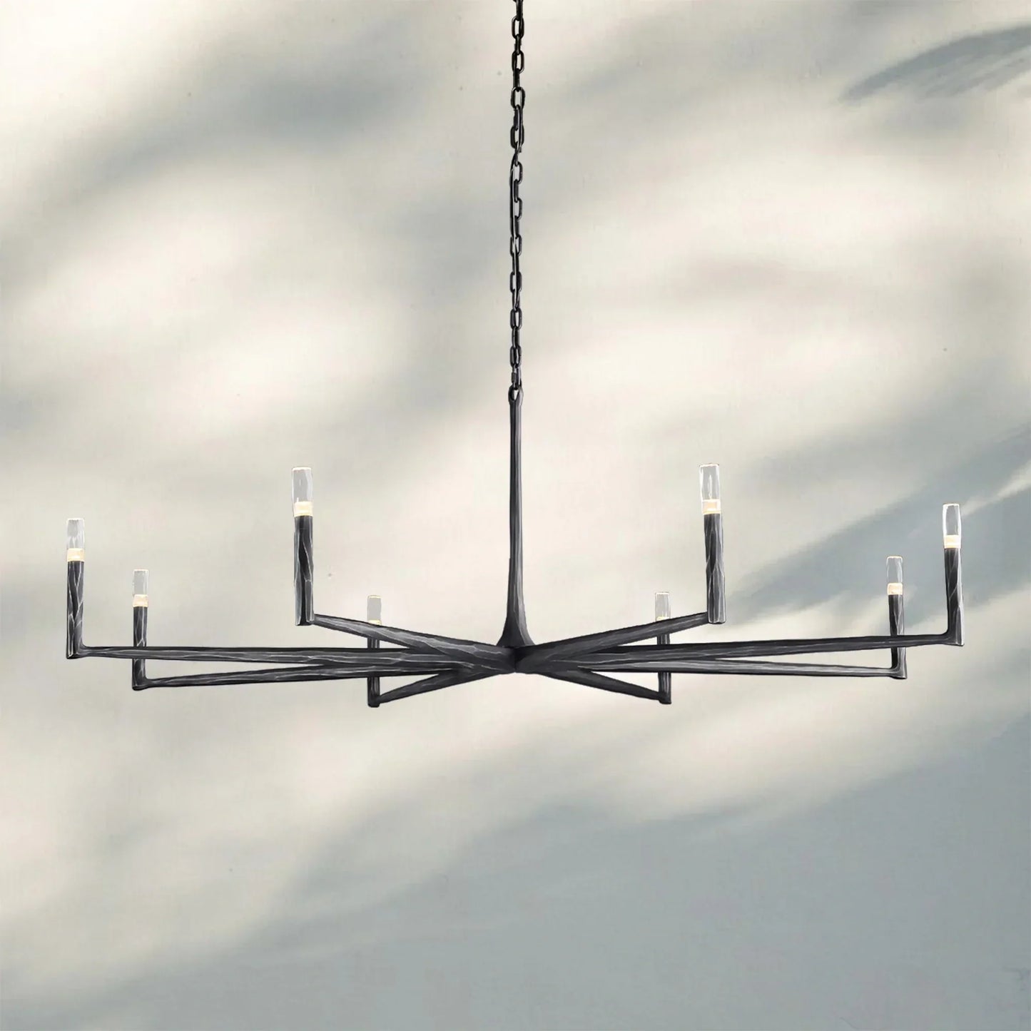 Thalen Hand-Forged Round Chandelier