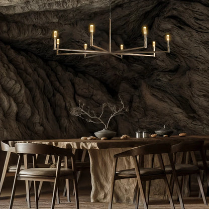 Thalen Hand-Forged Round Chandelier