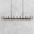 Thalen Hand-Forged Rectangle Chandelier 54'' 72''