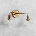 Theron Double Wall Sconce for Bedroom Hallway