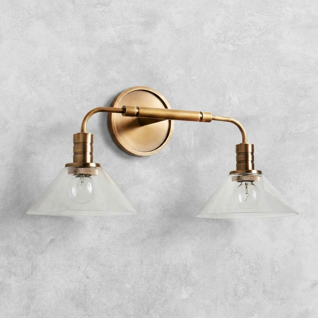 Theron Double Wall Sconce for Bedroom Hallway