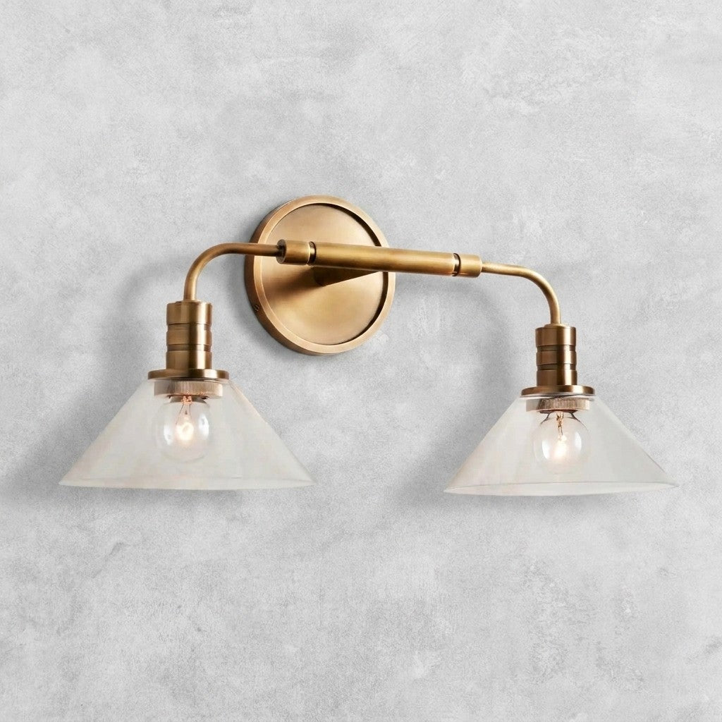 Theron Double Wall Sconce for Bedroom Hallway