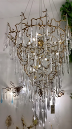 chic-modern-french-branch-copper-crystal-chandelier