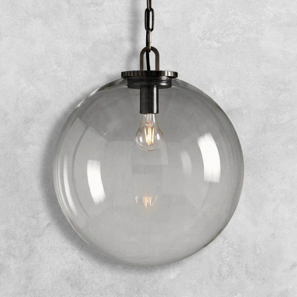 Wescott Globe Pendant with Chain