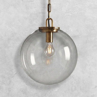 Wescott Globe Pendant with Chain