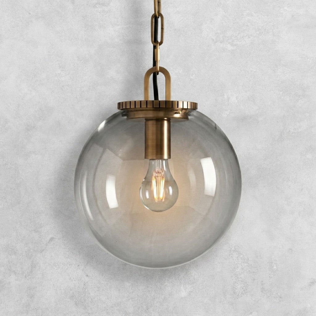 Wescott Globe Pendant with Chain