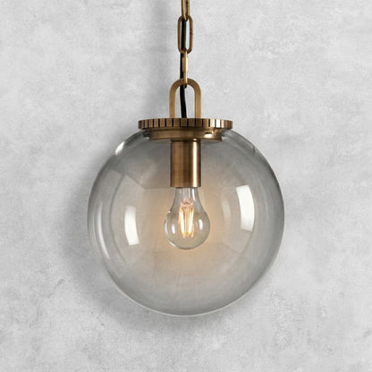 Wescott Globe Pendant with Chain