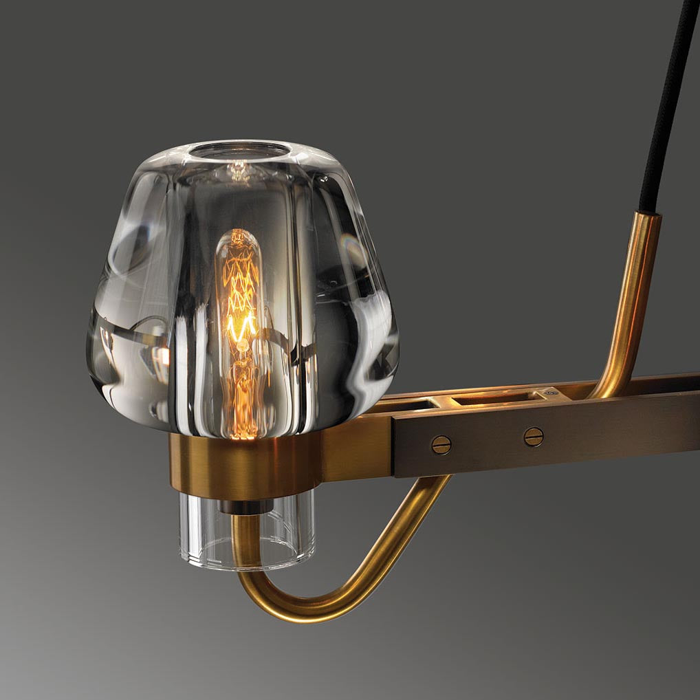 Letitia Crystal Chandelier 3 Light