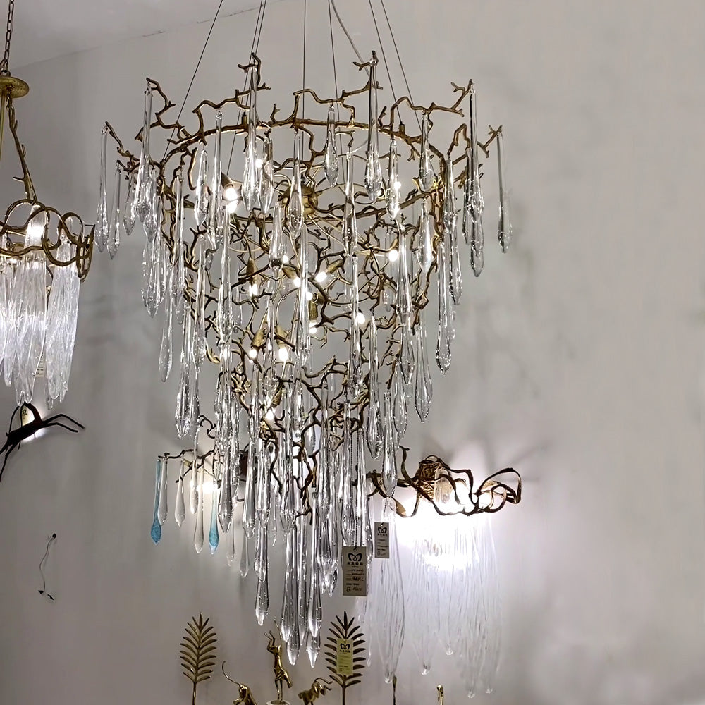 chic-modern-french-branch-copper-crystal-chandelier