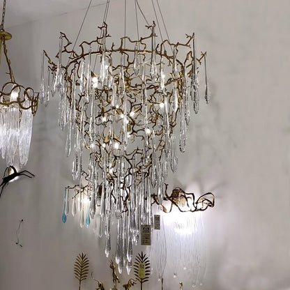 chic-modern-french-branch-copper-crystal-chandelier